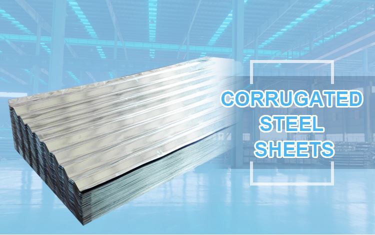 Aluzinc Corrugated Steel Sheet Roofing Material