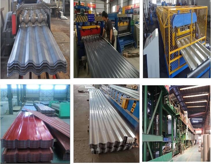 Aluzinc Roof Corrugated Sheet Material for Building detail