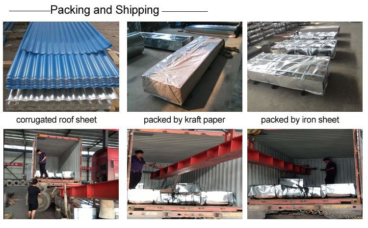 Aluzinc Roof Corrugated Sheet Material for Building